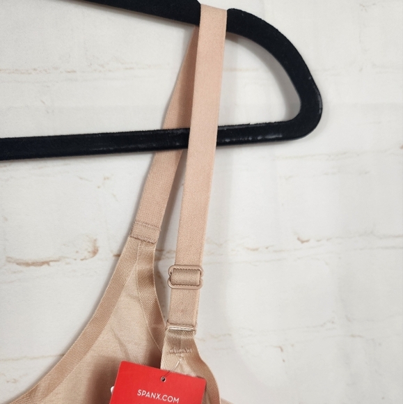 Spanx Shapewear Thinstincts 2.0 Invisible Open-Bust Mid-Thigh Bodysuit 10235R XL - Picture 6 of 14